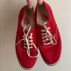 Red vans!